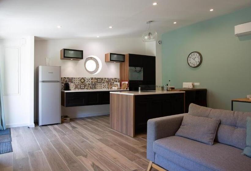 침실 1개 가든 전망 아파트, Moulin Sainte Anne