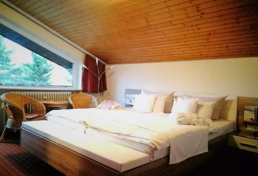 Deluxe-huone Parveke, Ferienhotel Schwarzwälder Hof