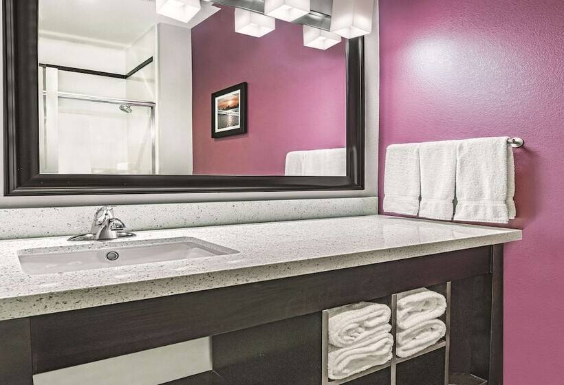 חדר דלוקס מותאם לאנשים עם מוגבלויות, La Quinta By Wyndham Dallas Grand Prairie North