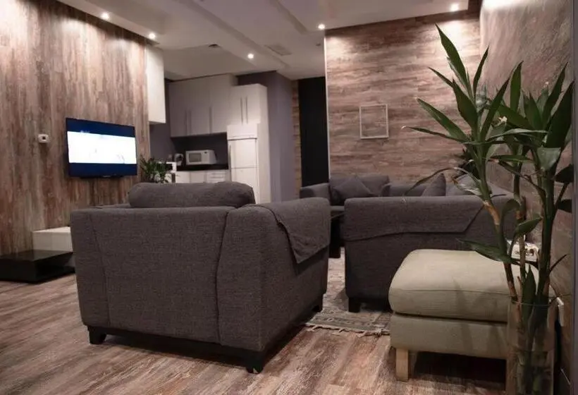 Deluxe-huoneisto 1 Makuuhuone, Terrace Furnished Apartments Fintas 2