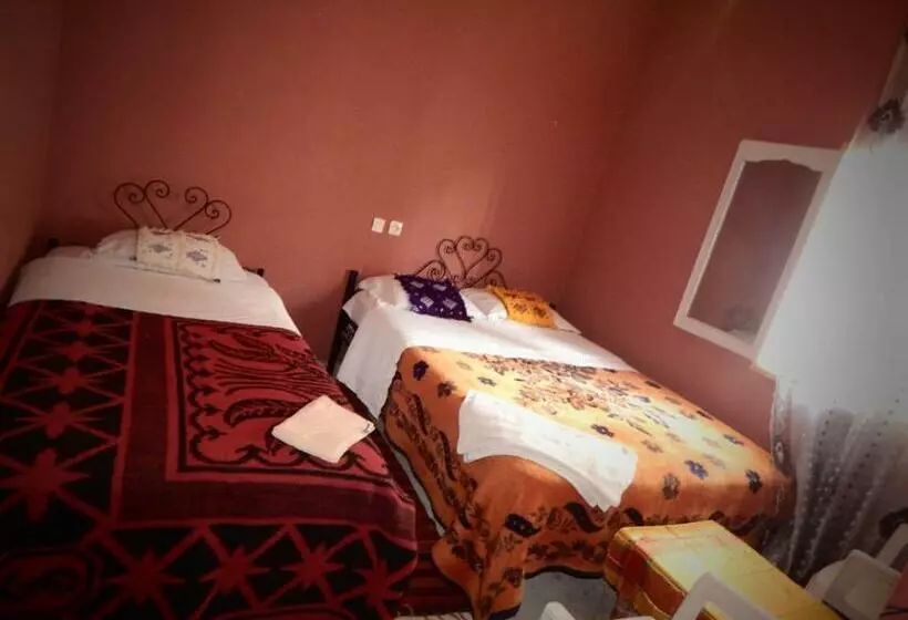 اتاق استاندارد سه تخته با بالکن, Myhouse Todgha