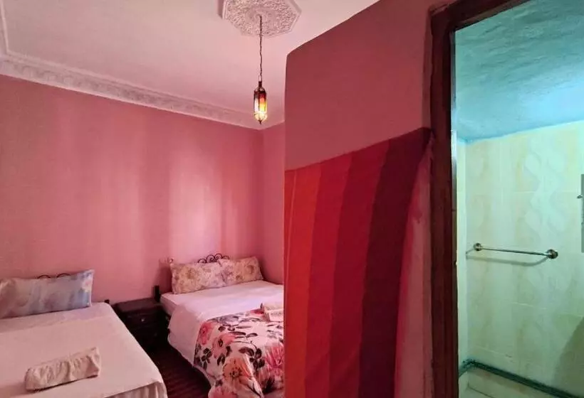 اتاق استاندارد سه تخته با بالکن, Myhouse Todgha