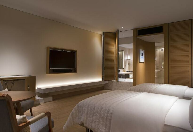 스탠다드 룸 더블 침대 2개, Le Méridien Xiaojing Bay