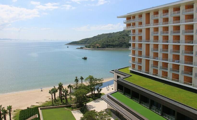 스탠다드 룸 더블 침대 2개, Le Méridien Xiaojing Bay