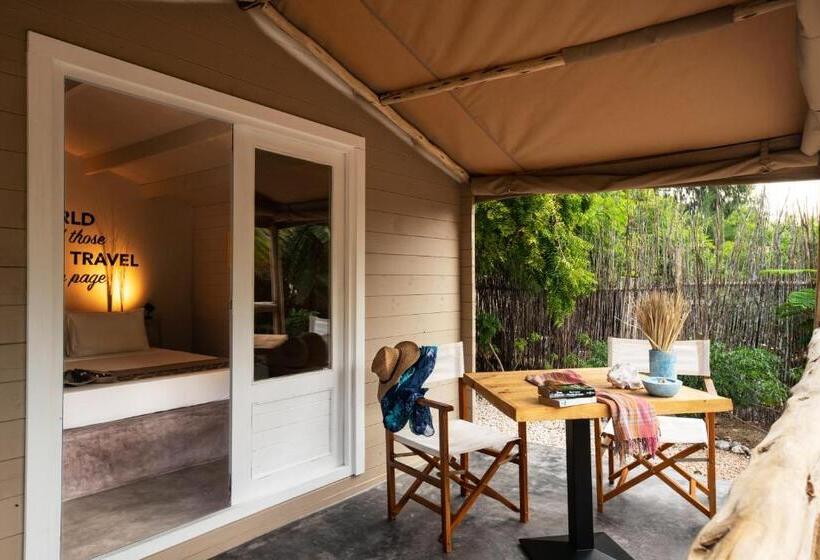 חדר סטנדרט נוף לגינה, Mwezi Boutique Resort