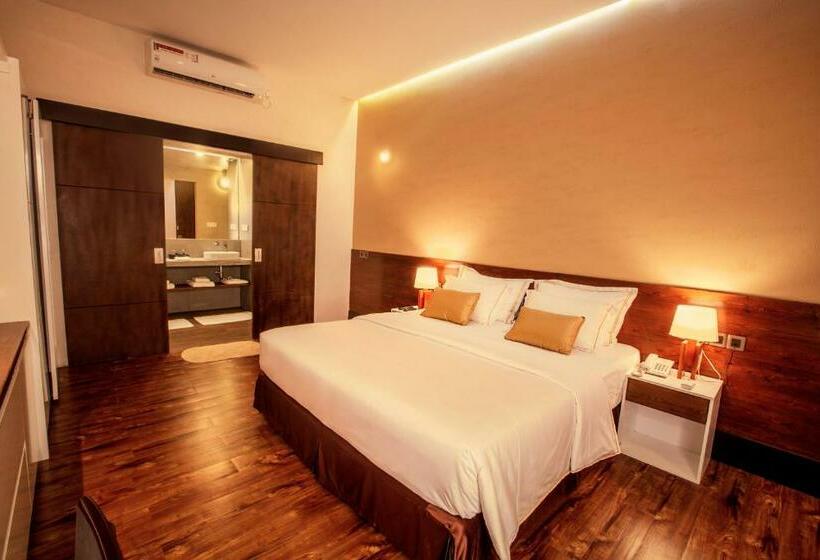 חדר דחוקס עם מיטת קינג, Sevana City