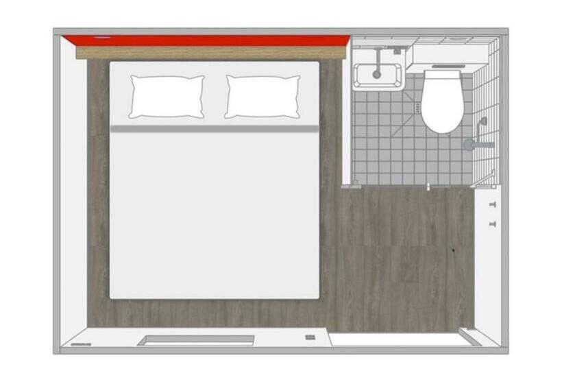 Номер Стандарт, Eklo Hotels Le Mans