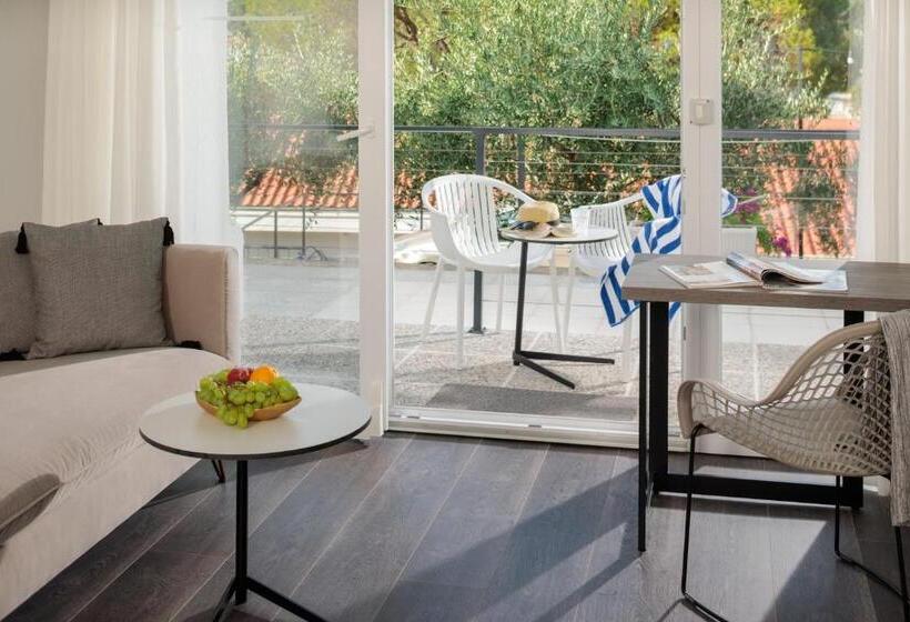 חדר דלוקס צדדי נוף לים, Milna Osam   Adults Only