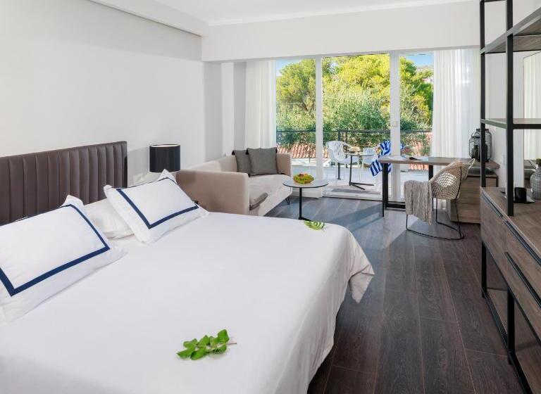 חדר דלוקס צדדי נוף לים, Milna Osam   Adults Only