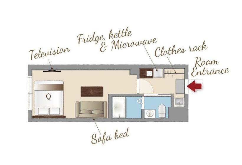 Standard Quadruple Room, Resi Stay Giondo Kyoto Higashiyama Sanjo