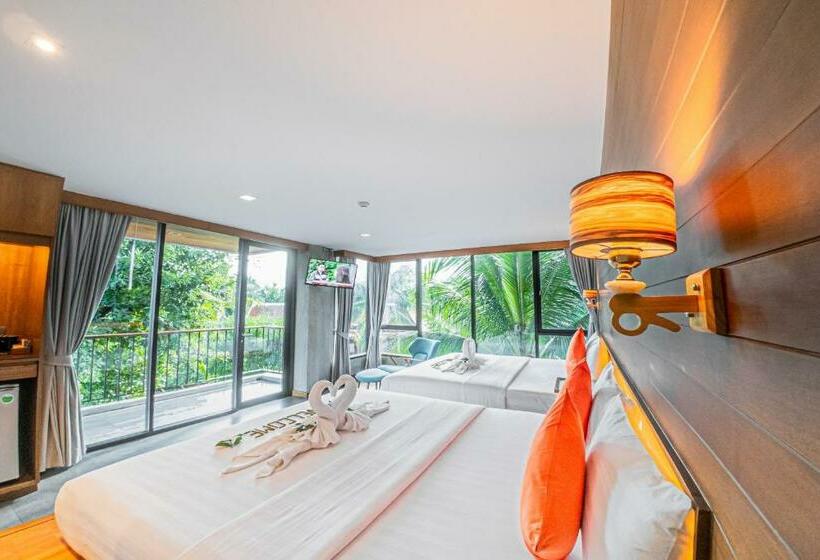 Quarto Familiar, J4 Samui Hotel Sha Plus