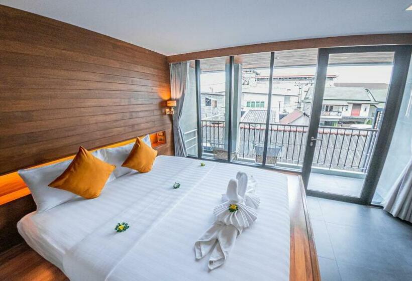 Quarto Estandar com Sacada, J4 Samui Hotel Sha Plus