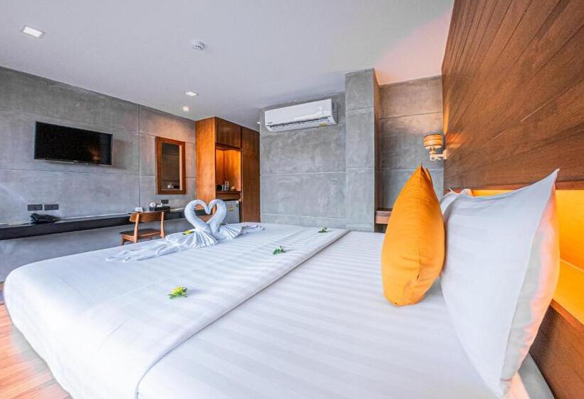 Quarto Estandar com Sacada, J4 Samui Hotel Sha Plus
