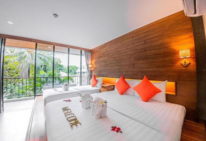 Quarto Triplo Estandar, J4 Samui Hotel Sha Plus