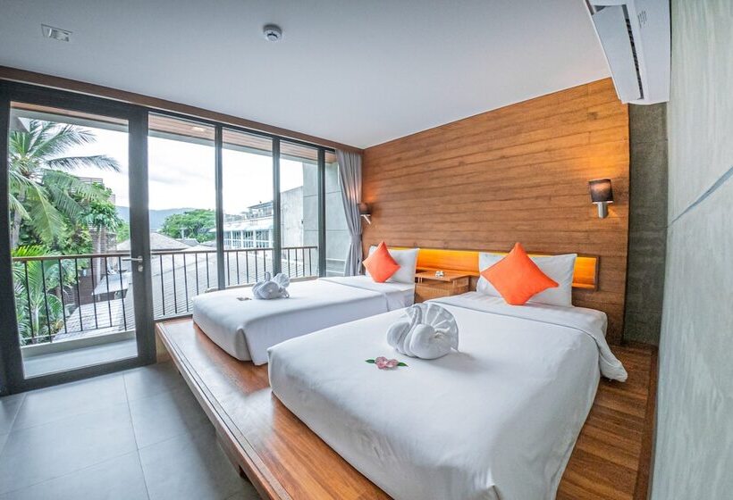 Quarto Estandar com Sacada, J4 Samui Hotel Sha Plus