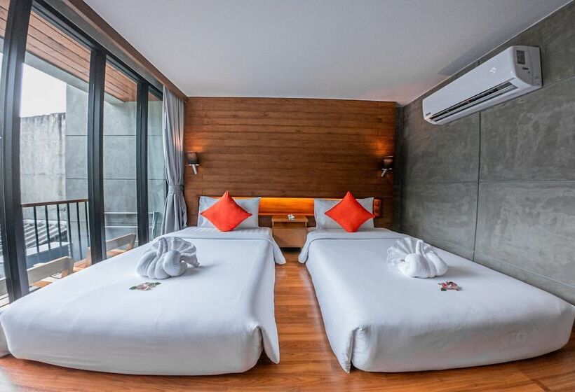 Quarto Estandar com Sacada, J4 Samui Hotel Sha Plus