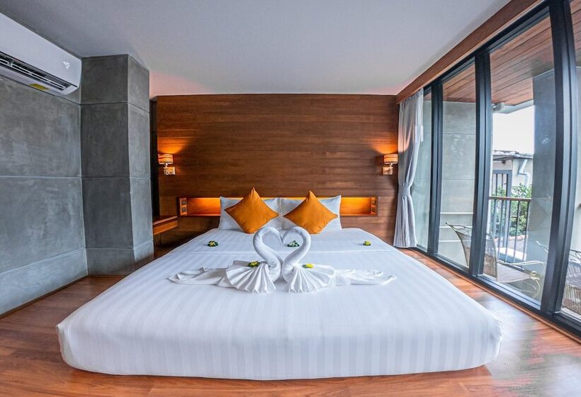 Quarto Estandar com Sacada, J4 Samui Hotel Sha Plus