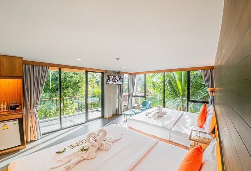 Quarto Familiar, J4 Samui Hotel Sha Plus