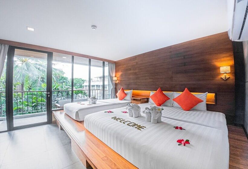 Quarto Triplo Estandar, J4 Samui Hotel Sha Plus