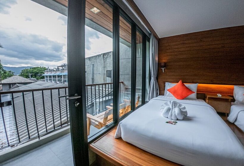 Quarto Estandar com Sacada, J4 Samui Hotel Sha Plus