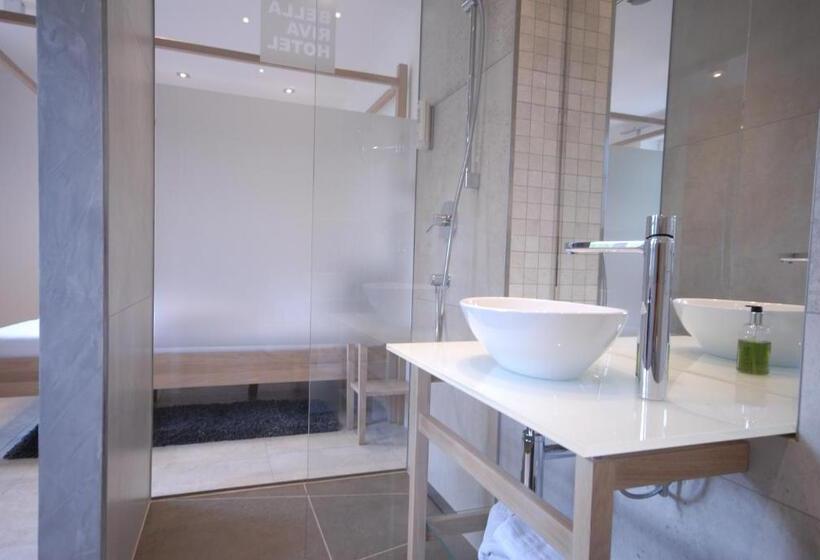 Deluxe room with river view, Bella Riva
