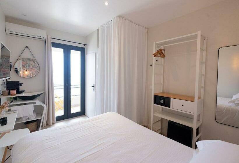 Номер Стандарт Вид на Море с Балконом, Hôtel De La Plage