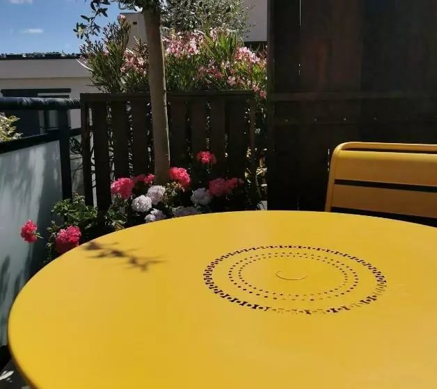 テラス付きスタンダードルーム, Hôtel De La Plage