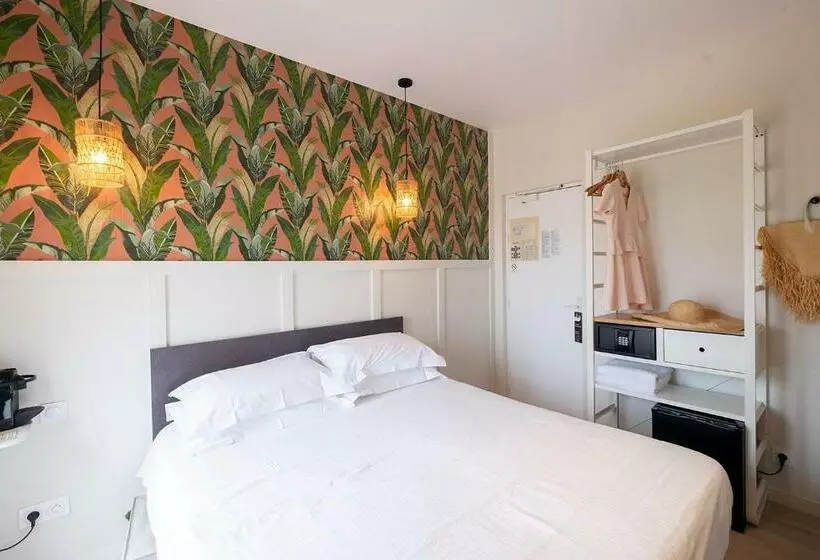 テラス付きスタンダードルーム, Hôtel De La Plage
