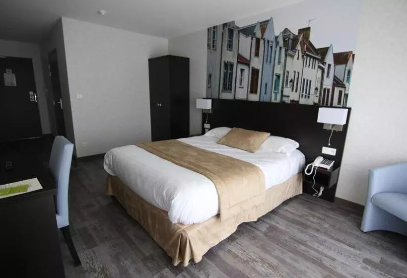Standard-huone Pohjakerros, Logis Hôtel La Chambre D Amiens