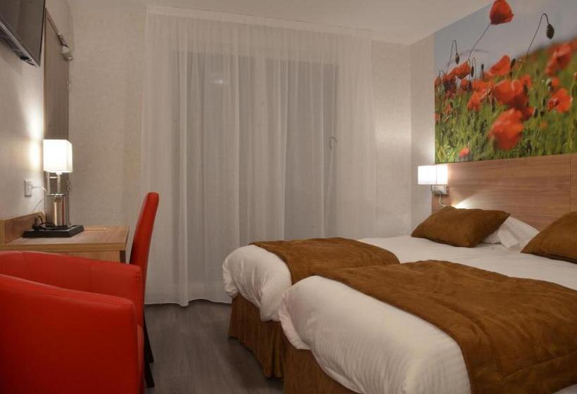 חדר סטנדרט עם מרפסת, Logis Hôtel   La Chambre D Amiens