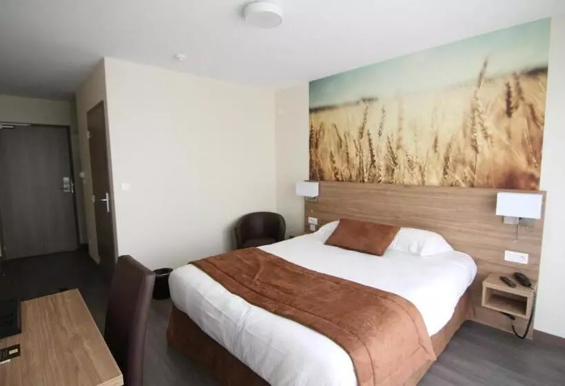 Standard-huone Parveke, Logis Hôtel La Chambre D Amiens