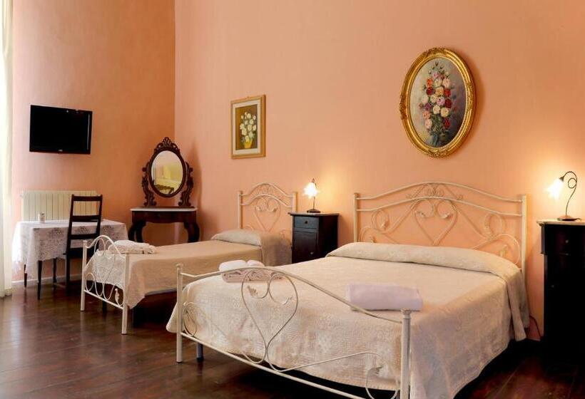 Стандартный внешний трехместный номер с ванной комнатой, B&b Dimora Muzio And Restaurant