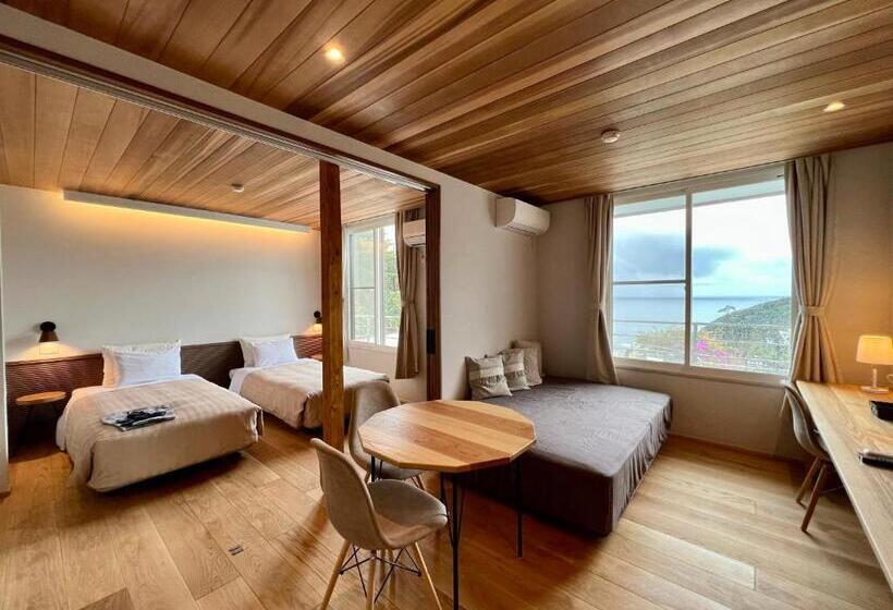 景色の見えるスタンダード４人部屋, Gardenvilla Shirahama