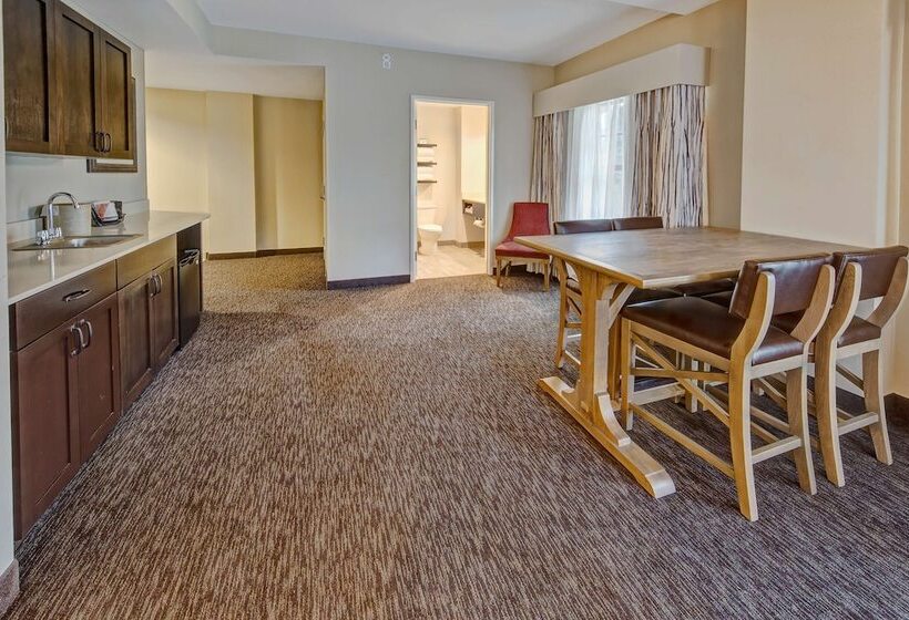 سوئیت با چشمانداز رودخانه, Black Fox Lodge Pigeon Forge, Tapestry Collection By Hilton