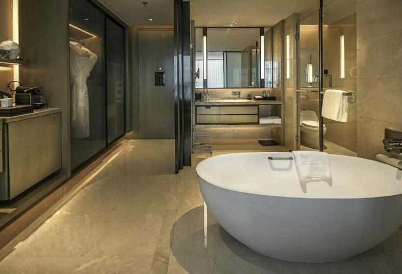 غرفة ديلوكس سرير كينج, Chengdu Marriott Hotel Financial Centre