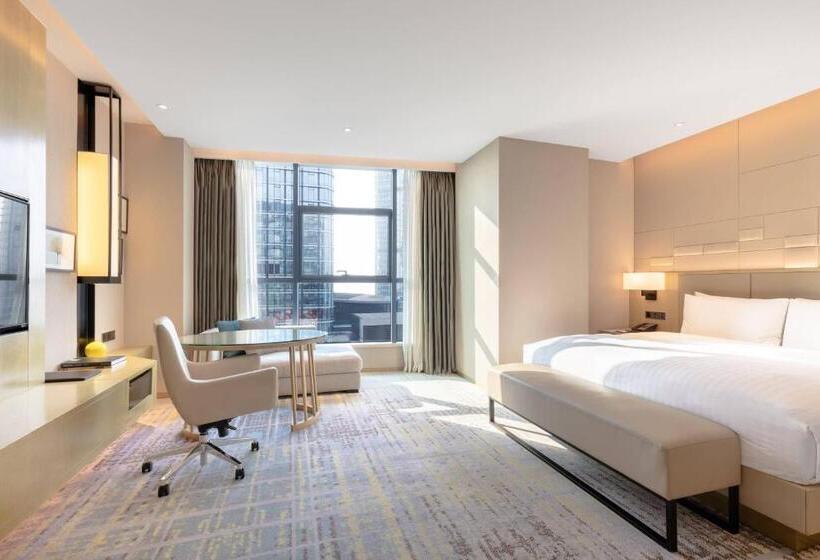 キングサイズベッドのクラシックルーム, Chengdu Marriott Hotel Financial Centre