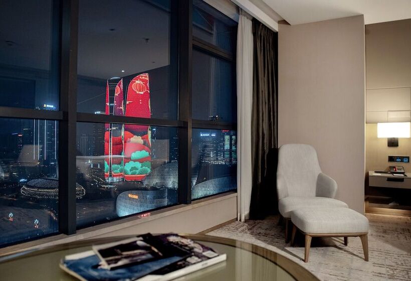 חדר דלוקס, Chengdu Marriott Hotel Financial Centre