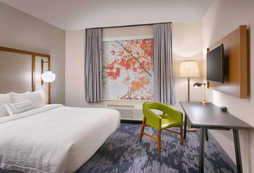 带大床的标准间, Fairfield Inn & Suites By Marriott Rockport