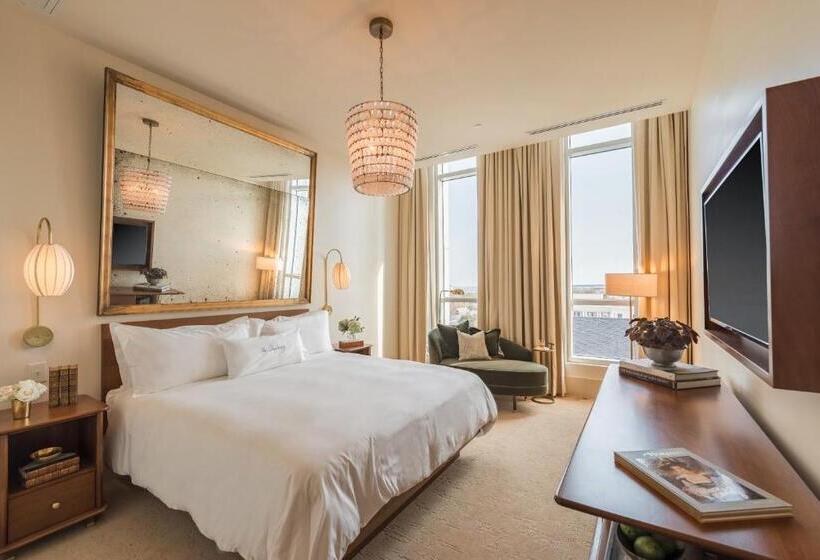 带大床的高级房间, The Dewberry Charleston