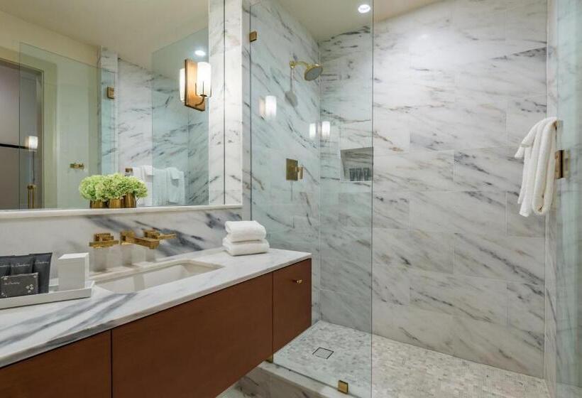 带大床的高级房间, The Dewberry Charleston