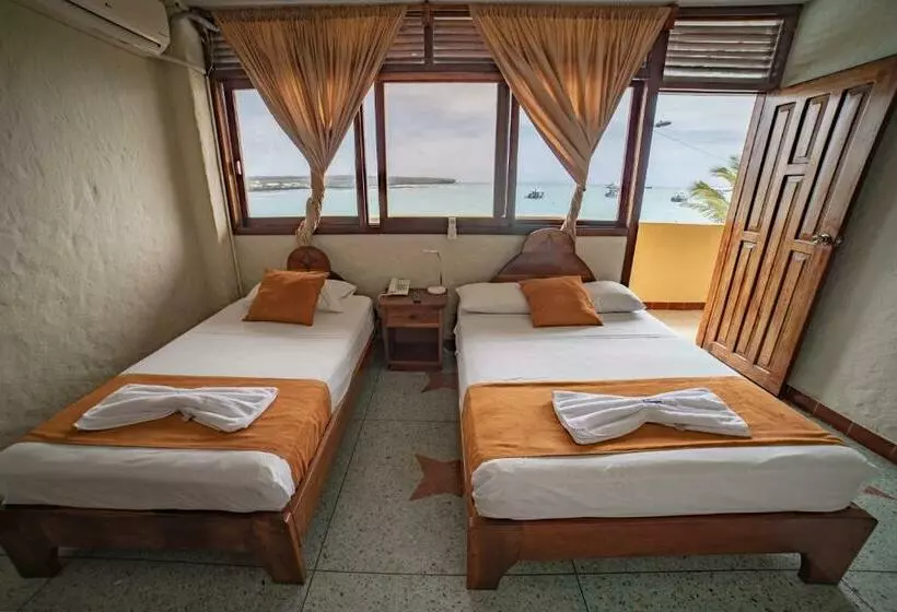 اتاق استاندارد با چشم‌انداز دریا, Hostal Estrella De Mar
