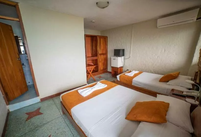 اتاق استاندارد با چشم‌انداز دریا, Hostal Estrella De Mar