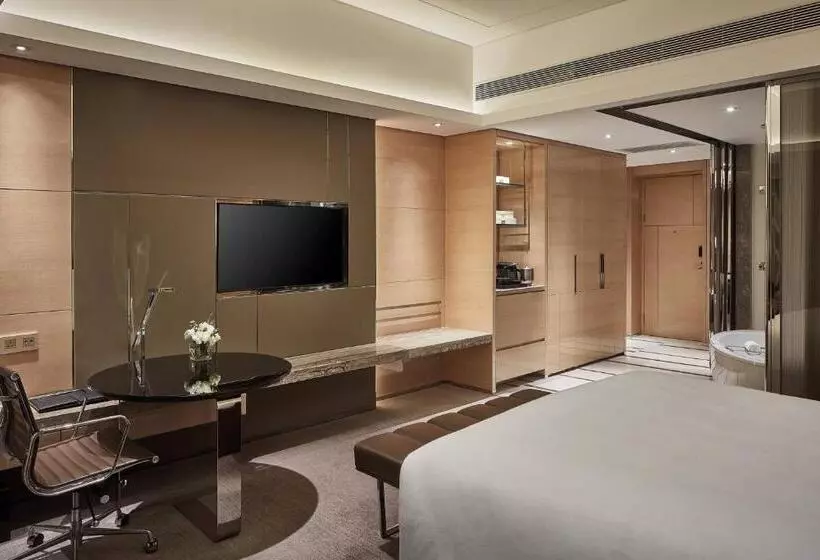 キングサイズベッドのデラックスルーム, Jw Marriott Hotel Chengdu