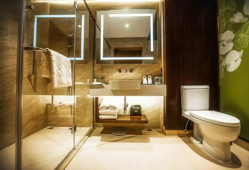 キングサイズベッドのデラックスルーム, Hilton Garden Inn Guiyang Yunyan