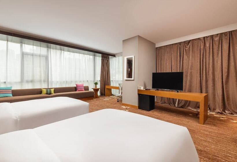 غرفة ديلوكس, Hilton Garden Inn Guiyang Yunyan