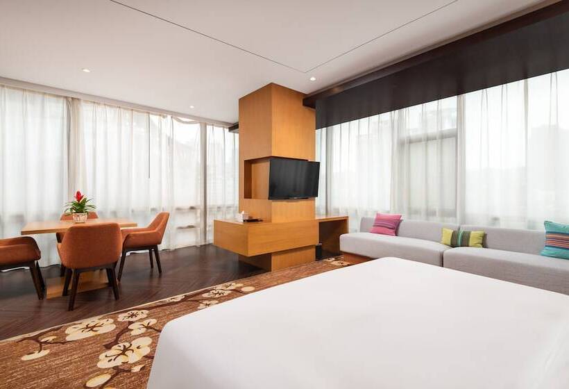غرفة ديلوكس, Hilton Garden Inn Guiyang Yunyan