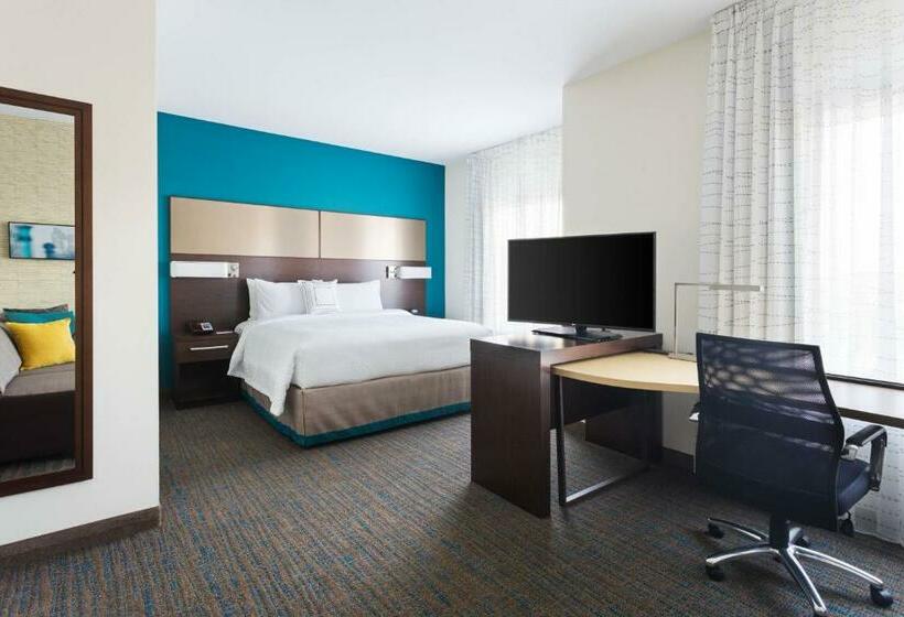 带大床的标准工作室, Residence Inn By Marriott Houston West/beltway 8 At Clay Road