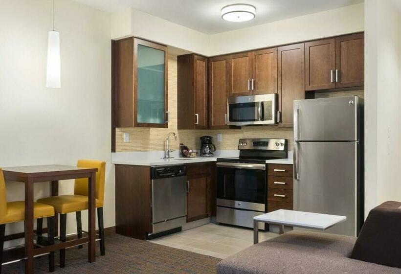 带大床的标准工作室, Residence Inn By Marriott Houston West/beltway 8 At Clay Road