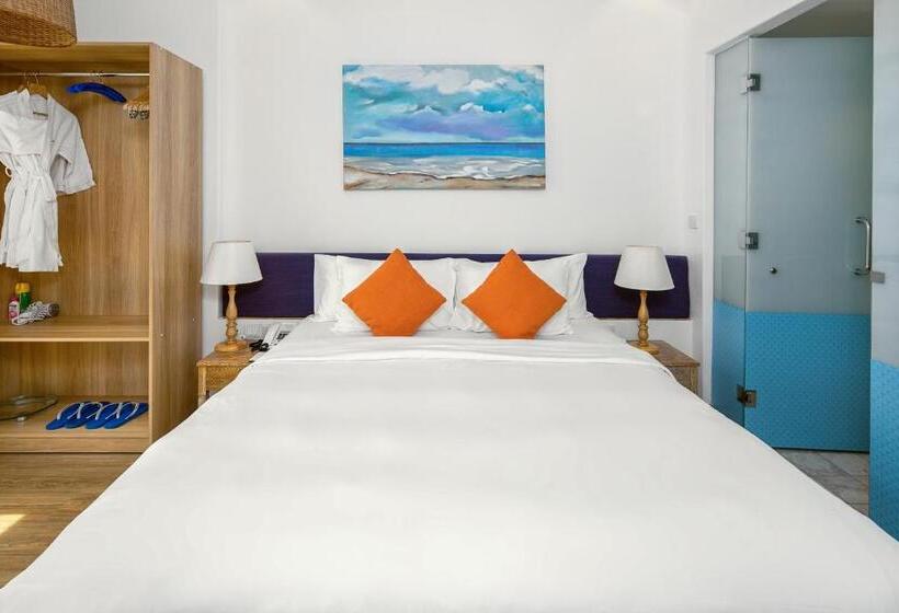 اتاق دلوکس با تخت کینگ و چشمانداز شهر, Risemount Premier Resort Danang