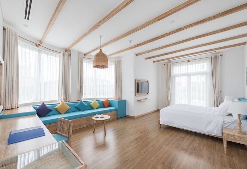 اتاق دلوکس با تخت کینگ و چشمانداز شهر, Risemount Premier Resort Danang